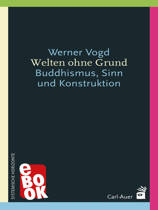 Title details for Welten ohne Grund by Werner Vogd - Wait list